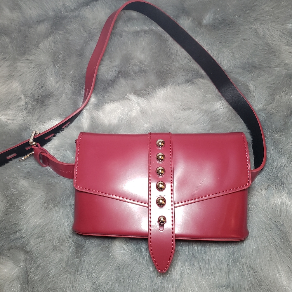 Red Rebecca Minkoff belt bag